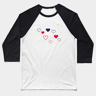 Heart hanging Baseball T-Shirt